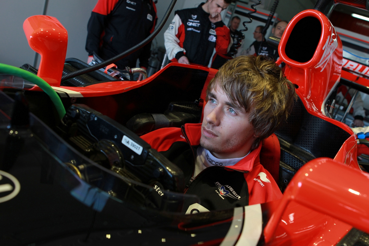 21.02.2012 Barcelona, Spain,
Charles Pic (FRA), Marussia F1 Team - Formula 1 Testing, day 1 - Formula 1 World Championship 