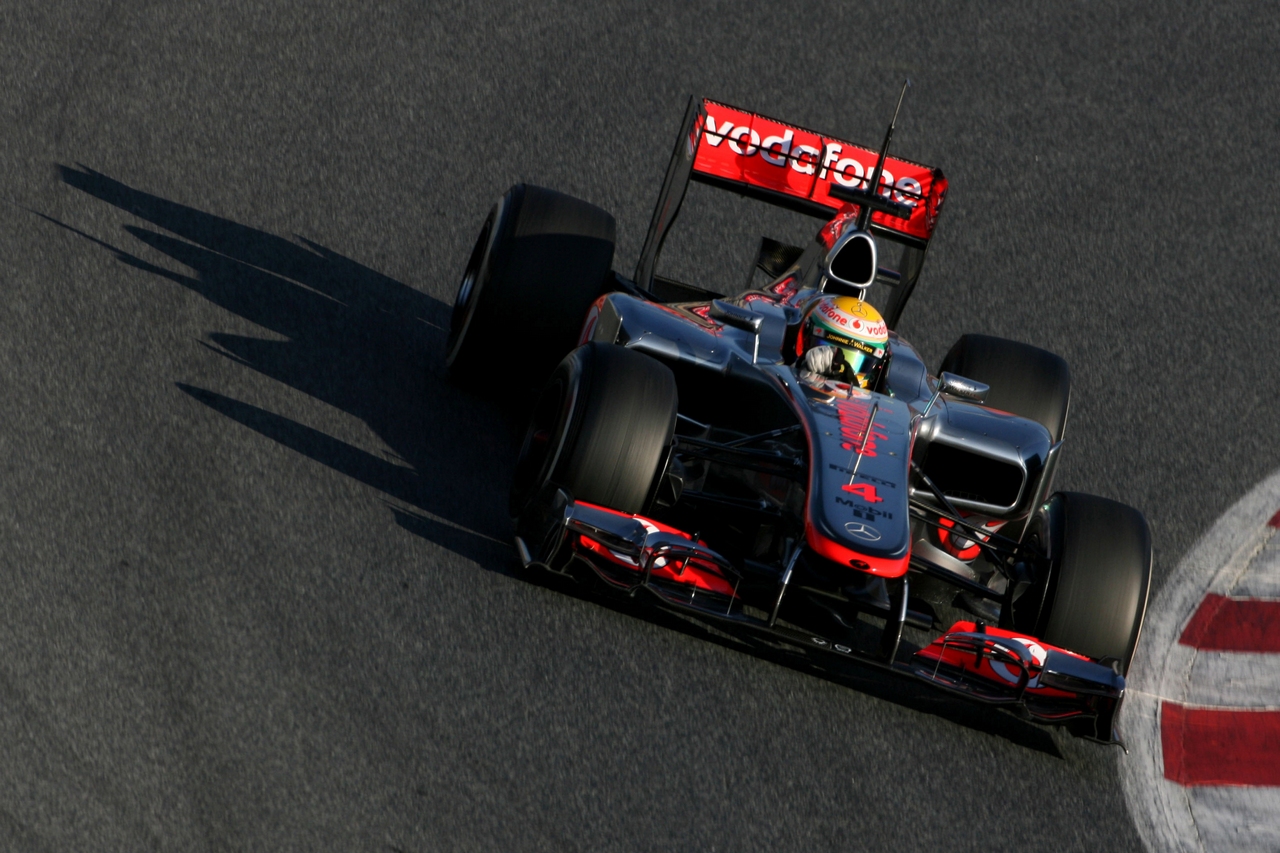 21.02.2012, Barcelona, Spain,
Lewis Hamilton (GBR), McLaren Mercedes   - Formula 1 Testing, day 1 - Formula 1 World Championship 