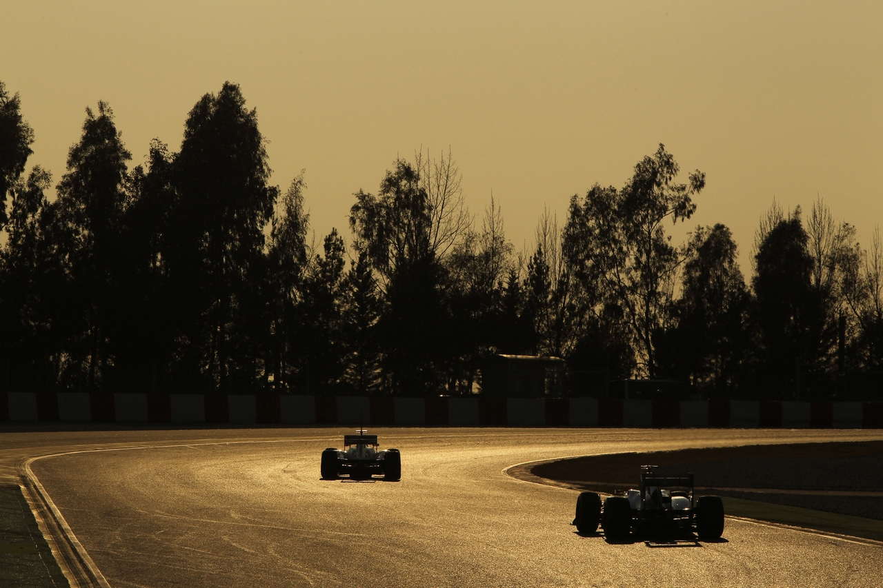 21.02.2012, Barcelona, Spain,
Sergio Perez (MEX), Sauber F1 Team - Formula 1 Testing, day 1 - Formula 1 World Championship 