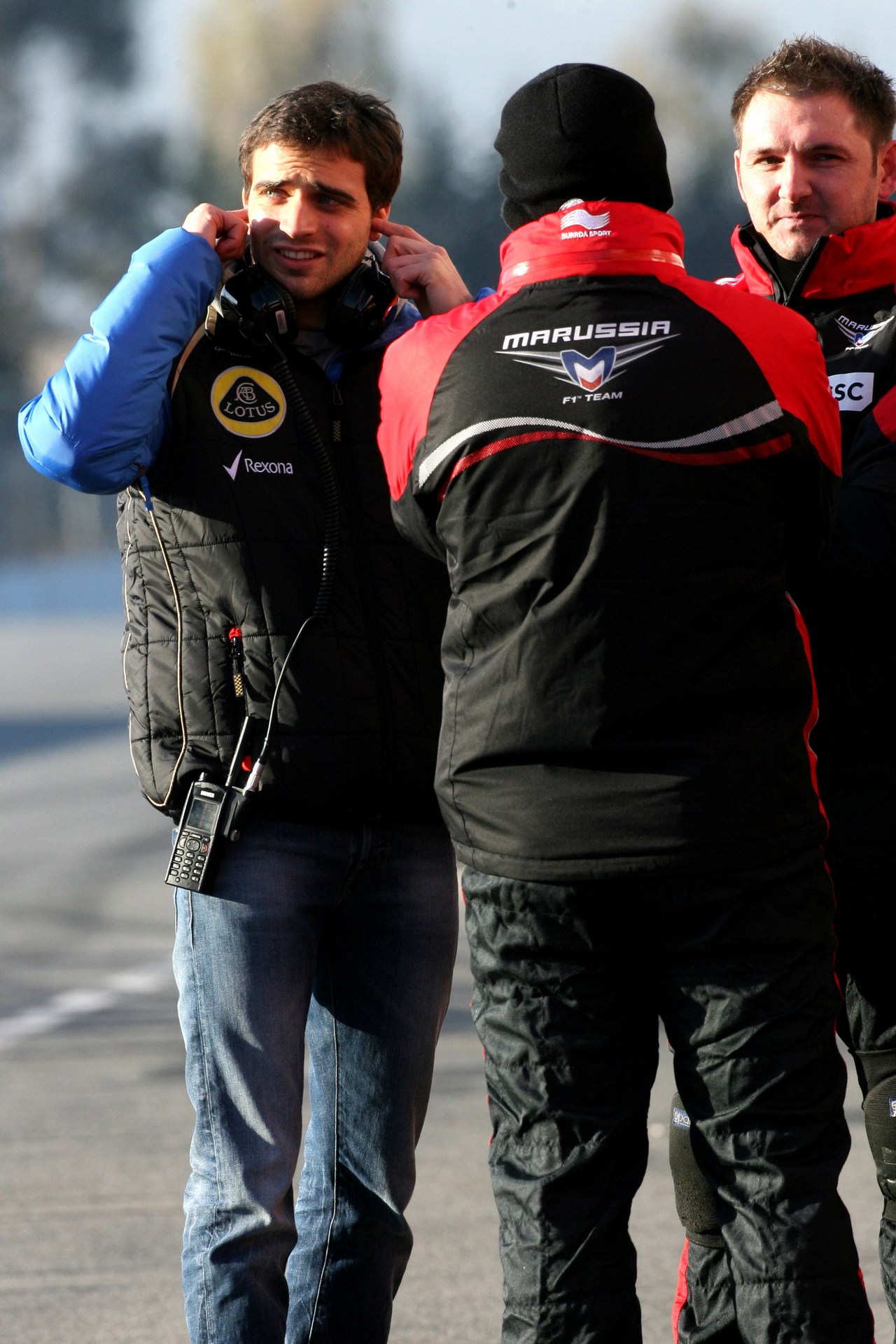 21.02.2012 Barcelona, Spain,
Jerome d'Ambrosio (BEL), third driver,  Lotus F1 Team   - Formula 1 Testing, day 1 - Formula 1 World Championship 
