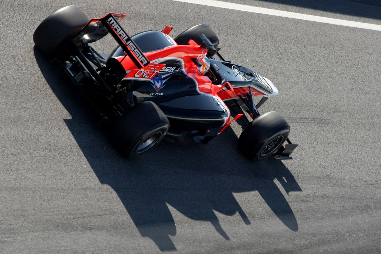 21.02.2012, Barcelona, Spain,
Charles Pic (FRA), Marussia F1 Team   - Formula 1 Testing, day 1 - Formula 1 World Championship 