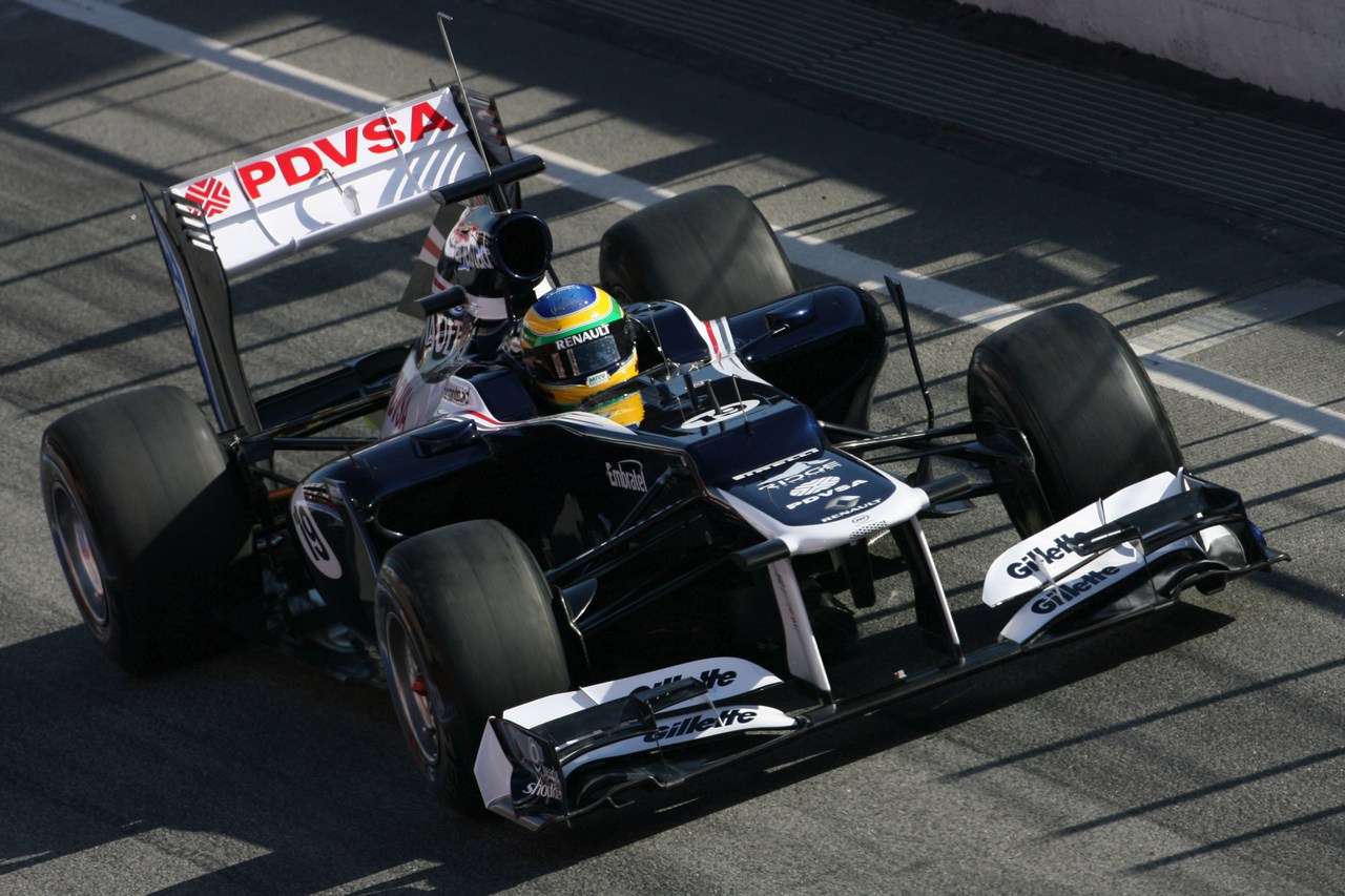 21.02.2012, Barcelona, Spain,
Bruno Senna (BRE), Williams F1 Team   - Formula 1 Testing, day 1 - Formula 1 World Championship 