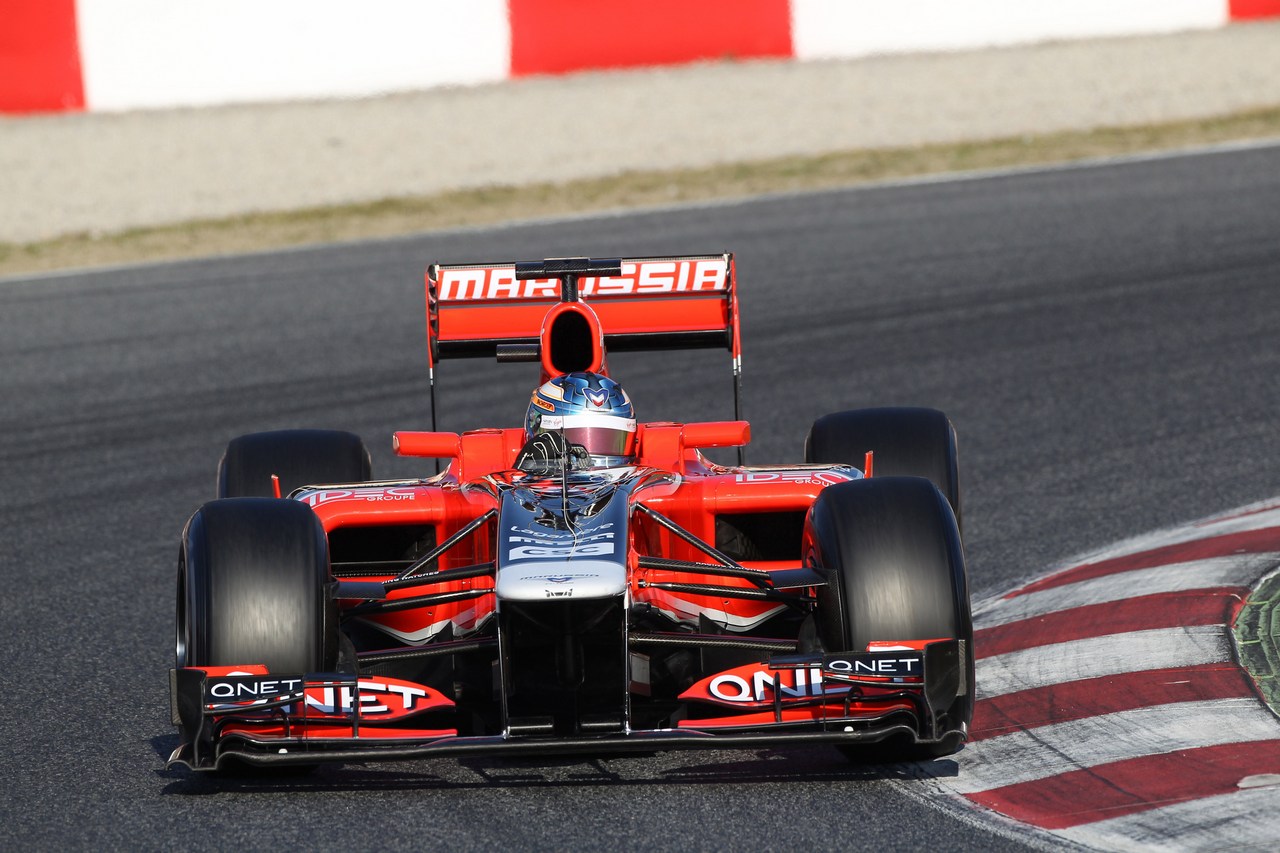 21.02.2012, Barcelona, Spain,
Charles Pic (FRA), Marussia F1 Team - Formula 1 Testing, day 1 - Formula 1 World Championship 