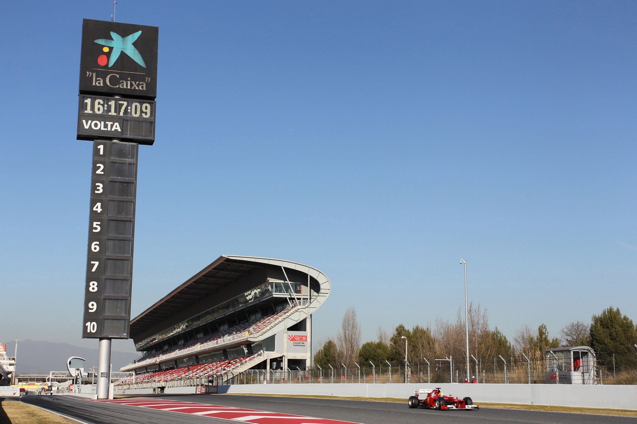 23.02.2012, Barcelona, Spain,
Felipe Massa (BRA), Scuderia Ferrari   - Formula 1 Testing, day 3 - Formula 1 World Championship 