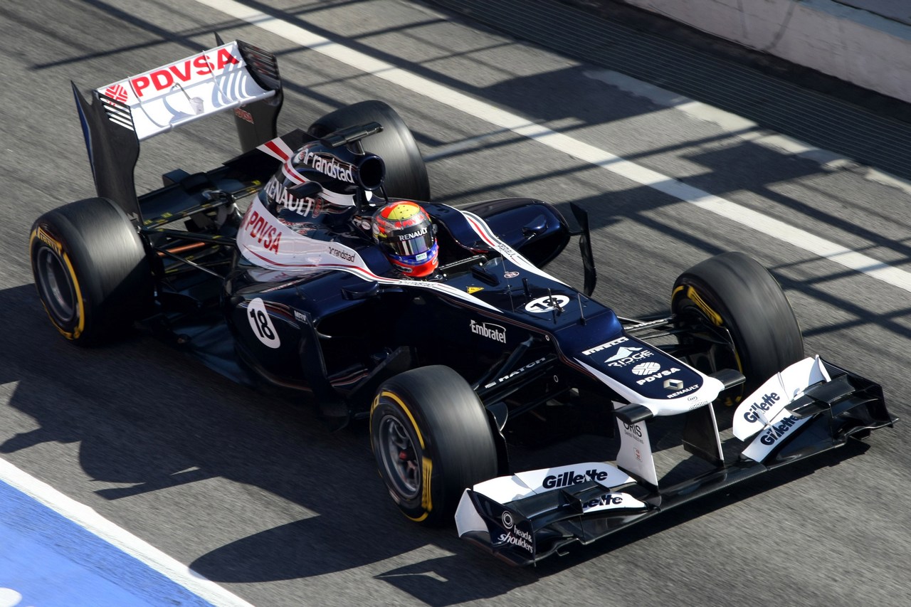 23.02.2012, Barcelona, Spain,
Pastor Maldonado (VEN), Williams F1 Team   - Formula 1 Testing, day 3 - Formula 1 World Championship 