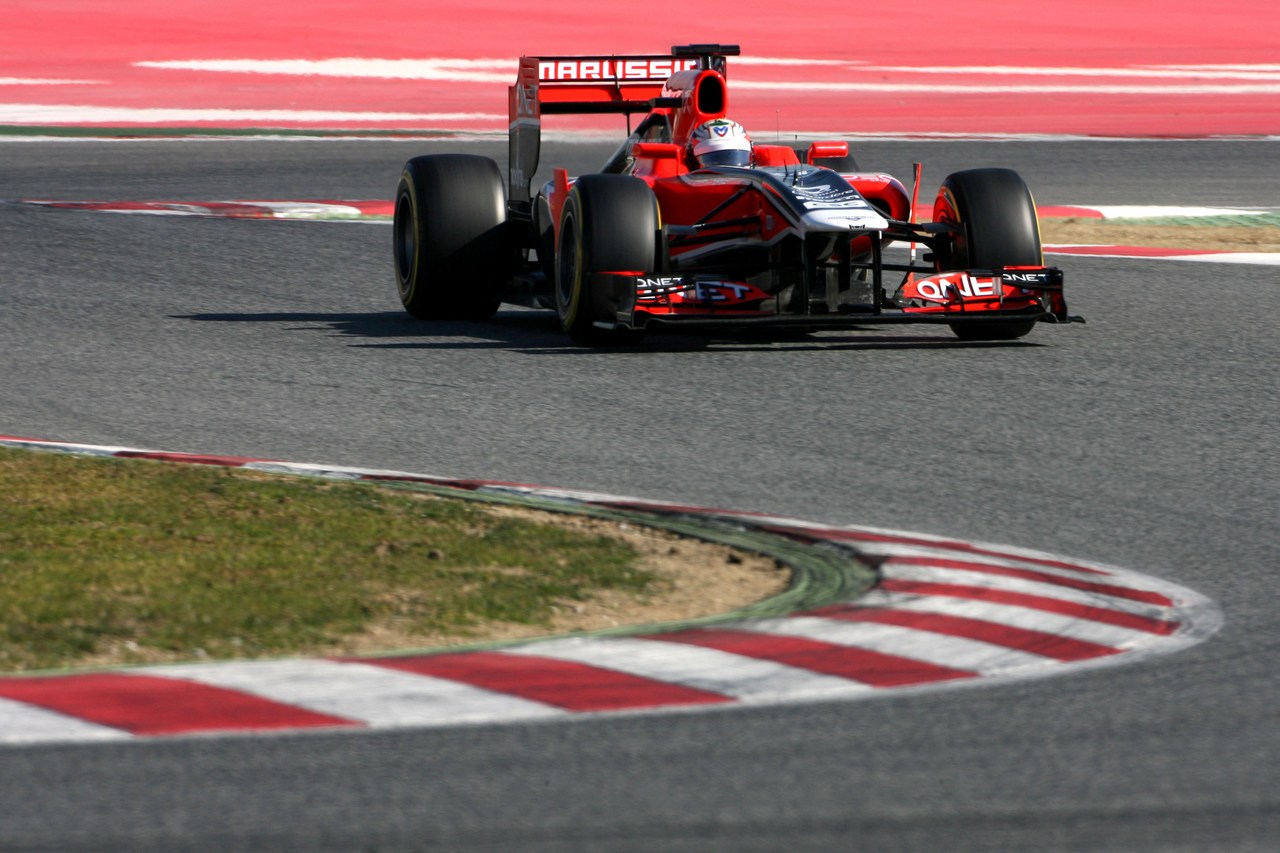 23.02.2012, Barcelona, Spain,
Timo Glock (GER), Marussia F1 Team   - Formula 1 Testing, day 3 - Formula 1 World Championship 