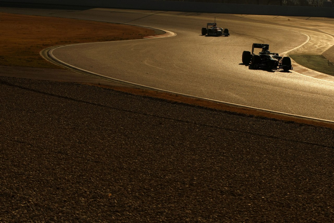 24.02.2012, Barcelona, Spain,
Heikki Kovalainen (FIN), Caterham F1 Team   - Formula 1 Testing, day 4 - Formula 1 World Championship