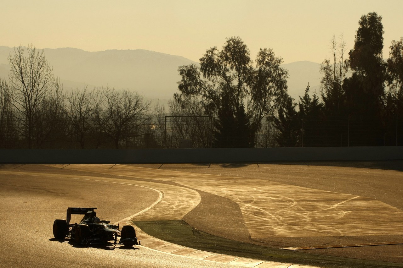 24.02.2012, Barcelona, Spain,
Heikki Kovalainen (FIN), Caterham F1 Team   - Formula 1 Testing, day 4 - Formula 1 World Championship 