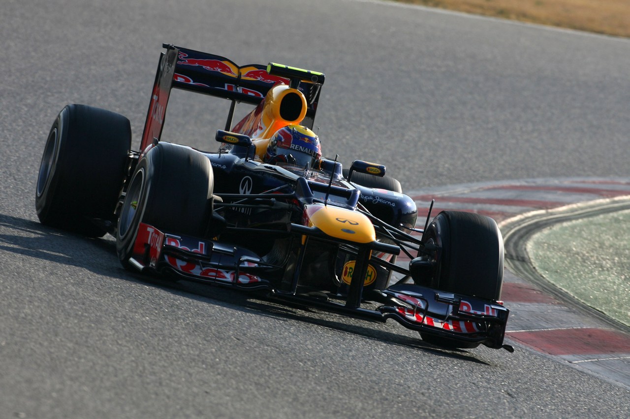 24.02.2012, Barcelona, Spain,
Mark Webber (AUS), Red Bull Racing   - Formula 1 Testing, day 4 - Formula 1 World Championship 