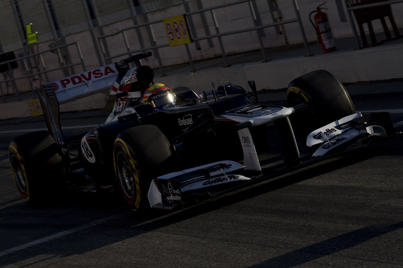 24.02.2012, Barcelona, Spain,
Pastor Maldonado (VEN), Williams F1 Team   - Formula 1 Testing, day 4 - Formula 1 World Championship 