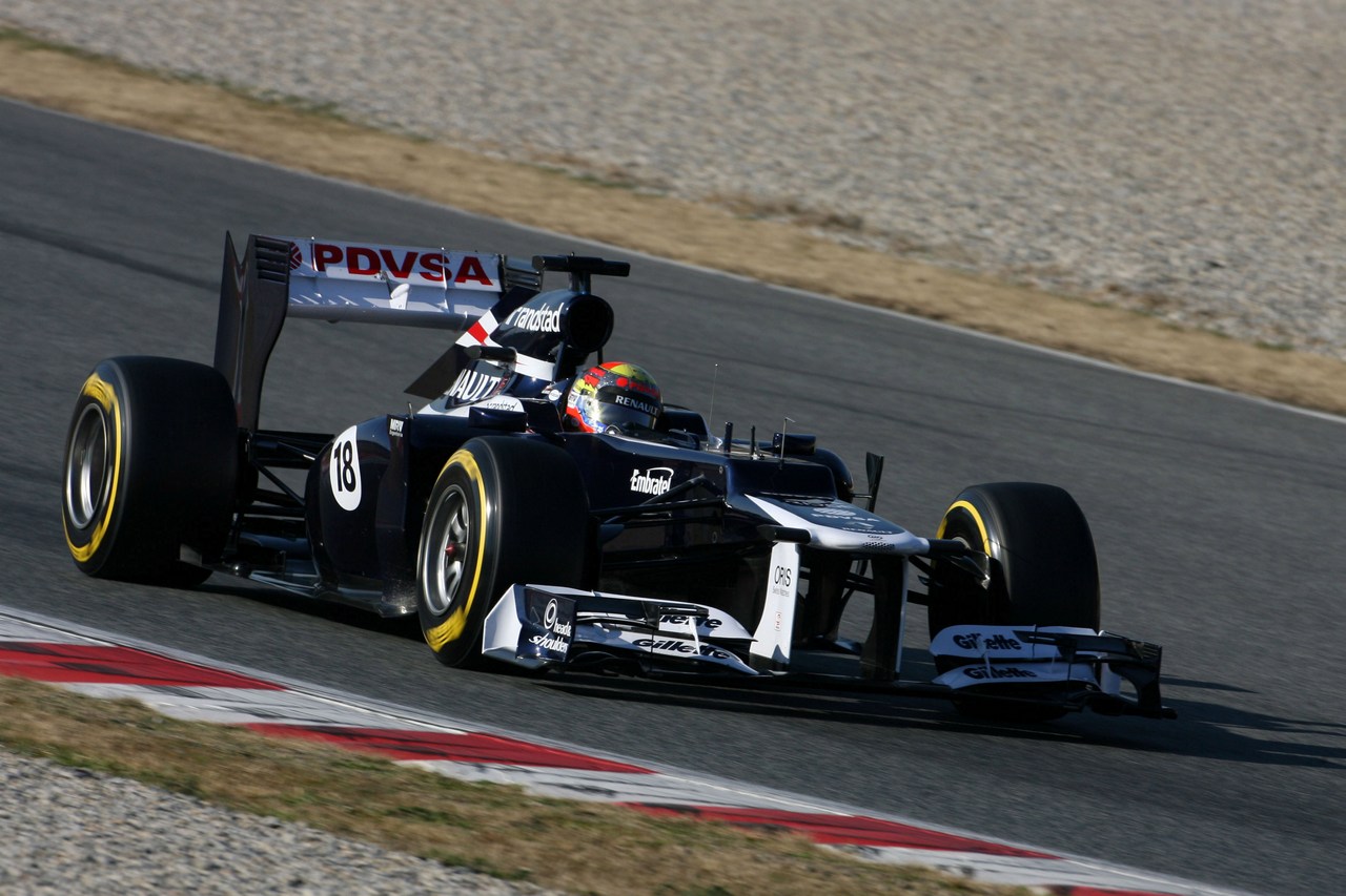 24.02.2012, Barcelona, Spain,
Pastor Maldonado (VEN), Williams F1 Team   - Formula 1 Testing, day 4 - Formula 1 World Championship
