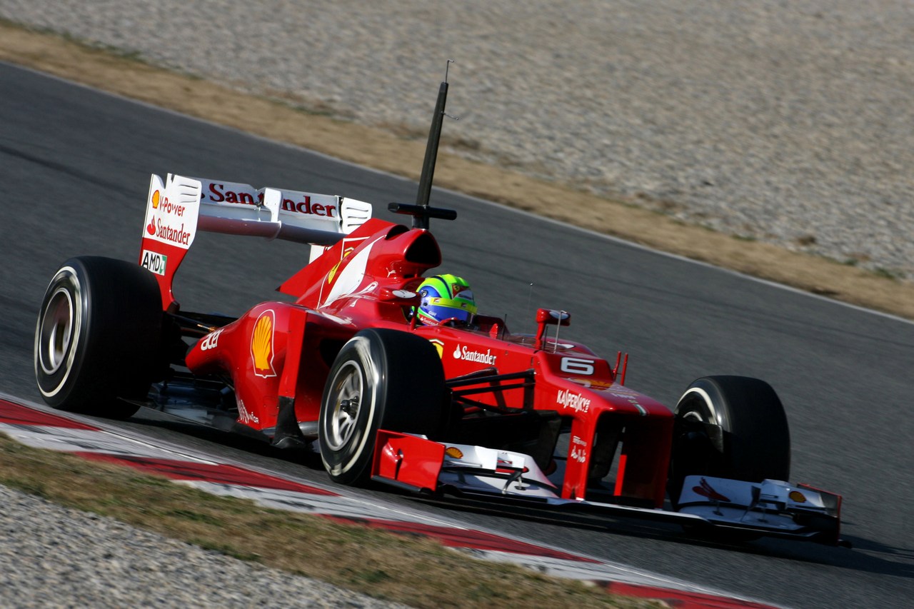 24.02.2012, Barcelona, Spain,
Felipe Massa (BRA), Scuderia Ferrari   - Formula 1 Testing, day 4 - Formula 1 World Championship 