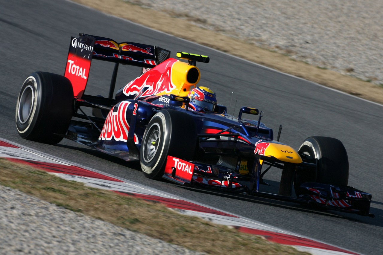 24.02.2012, Barcelona, Spain,
Mark Webber (AUS), Red Bull Racing   - Formula 1 Testing, day 4 - Formula 1 World Championship 