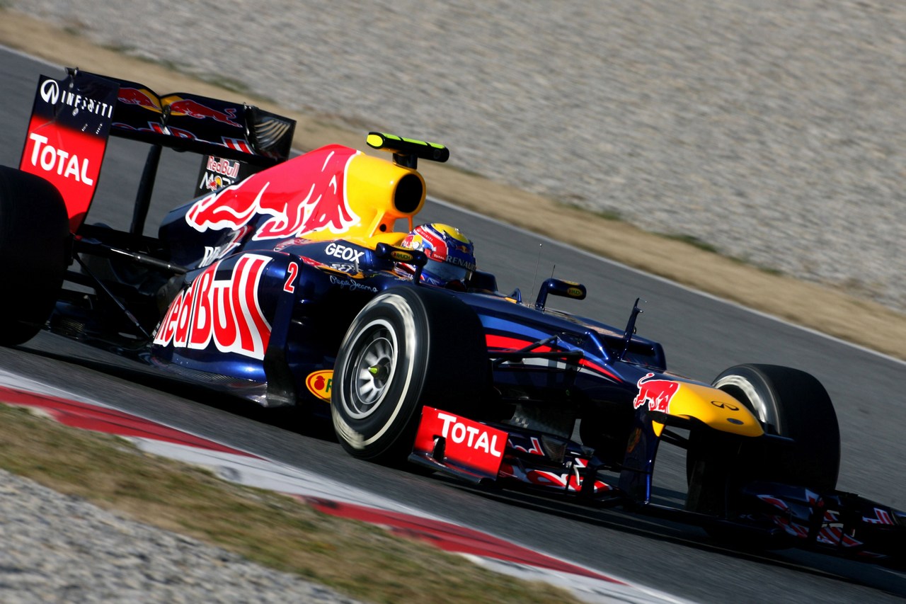 24.02.2012, Barcelona, Spain,
Mark Webber (AUS), Red Bull Racing   - Formula 1 Testing, day 4 - Formula 1 World Championship 