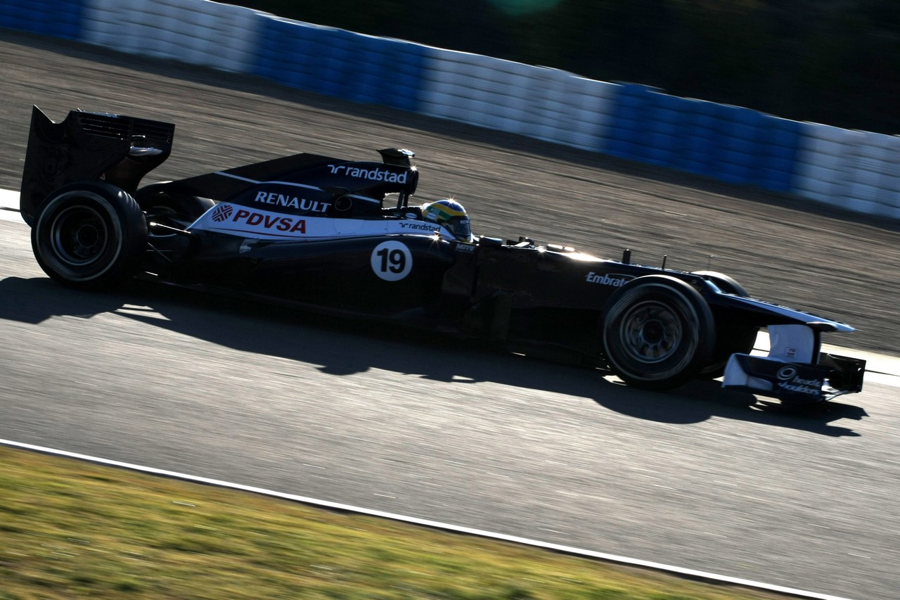 10.02.2012 Jerez, Spain,
Bruno Senna (BRE), Williams F1 Team   - Formula 1 Testing, day 4 - Formula 1 World Championship 