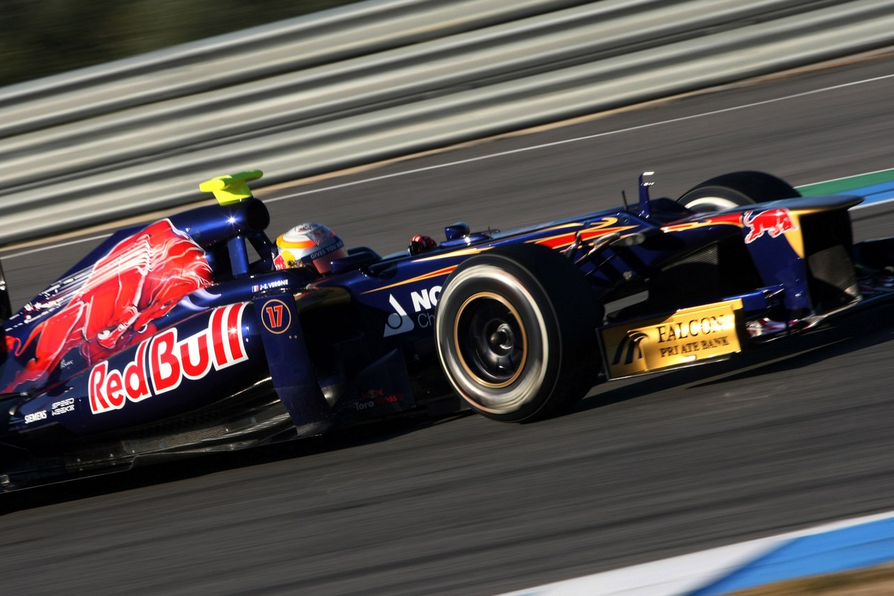 10.02.2012 Jerez, Spain,
Jean-Eric Vergne (FRA), Scuderia Toro Rosso    - Formula 1 Testing, day 4 - Formula 1 World Championship 