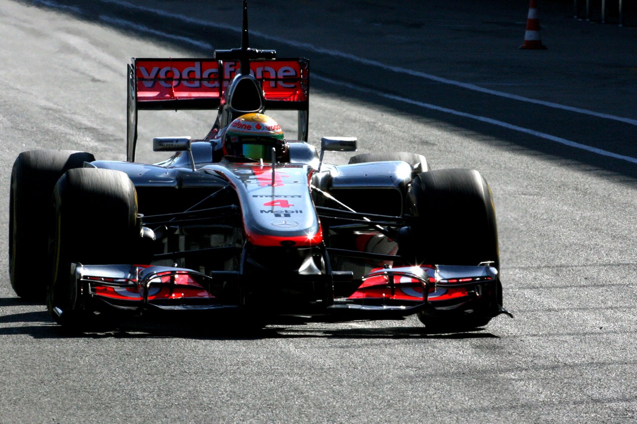10.02.2012 Jerez, Spain,
Lewis Hamilton (GBR), McLaren Mercedes   - Formula 1 Testing, day 1 - Formula 1 World Championship 