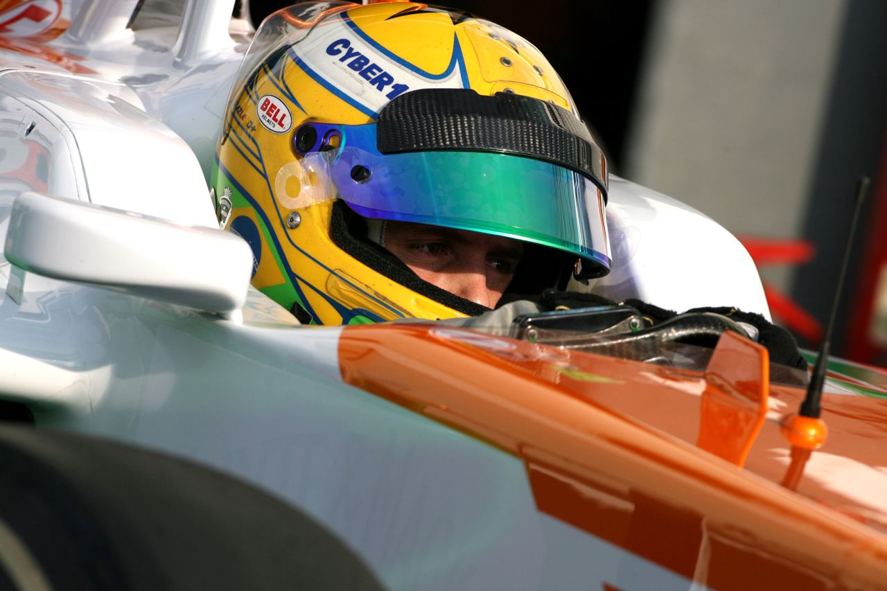 Luiz Razia (BRA), Sahara Force India F1 Team 
11.09.2012. Formula One Young Drivers Test, Day 1, Magny-Cours, France.
