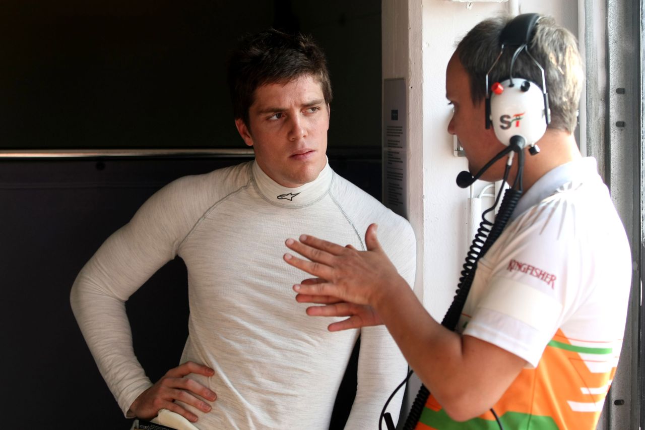 Luiz Razia (BRA), Sahara Force India F1 Team 
11.09.2012. Formula One Young Drivers Test, Day 1, Magny-Cours, France.
