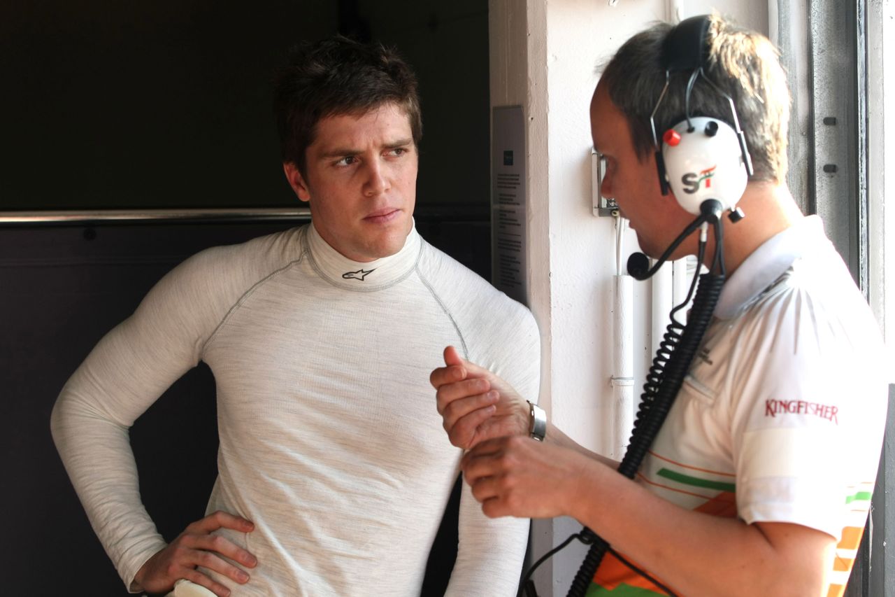 Luiz Razia (BRA), Sahara Force India F1 Team 
11.09.2012. Formula One Young Drivers Test, Day 1, Magny-Cours, France.
