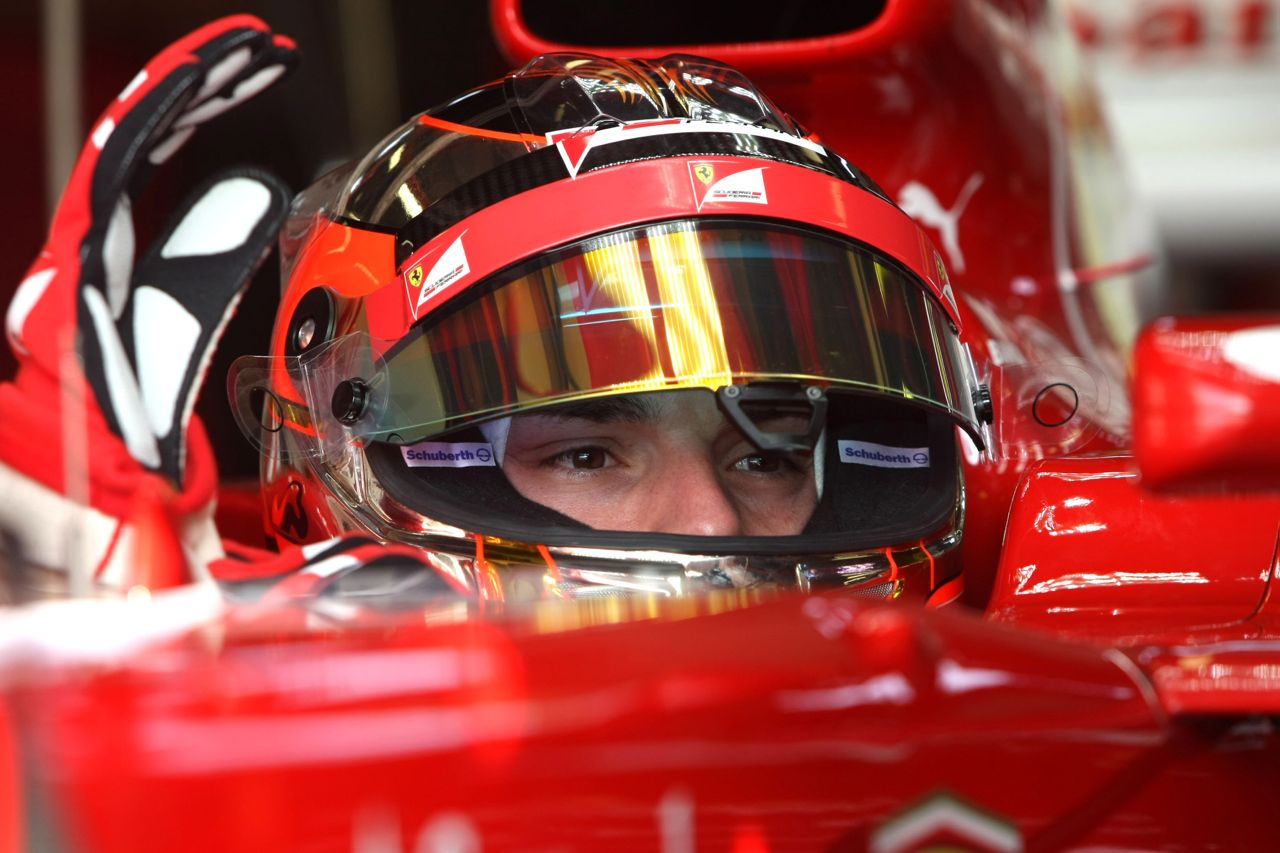 Jules Bianchi (FRA), test driver, Scuderia Ferrari 
11.09.2012. Formula One Young Drivers Test, Day 1, Magny-Cours, France.
