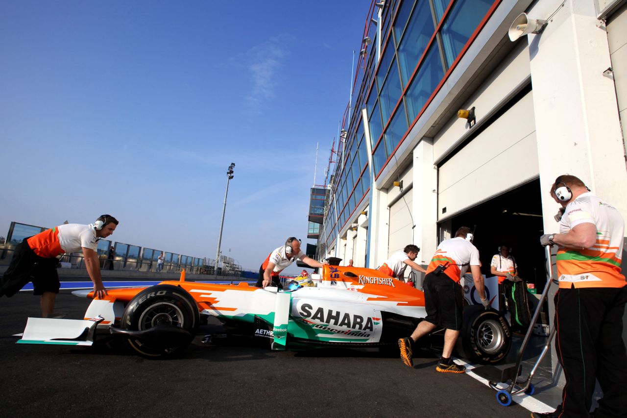 Luiz Razia (BRA), Sahara Force India F1 Team 
11.09.2012. Formula One Young Drivers Test, Day 1, Magny-Cours, France.
