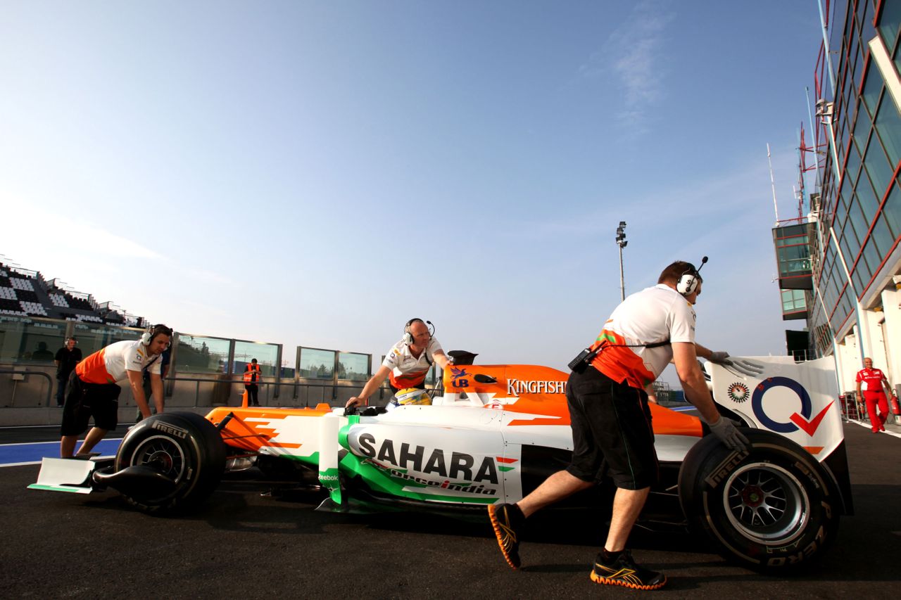 Luiz Razia (BRA), Sahara Force India F1 Team 
11.09.2012. Formula One Young Drivers Test, Day 1, Magny-Cours, France.
