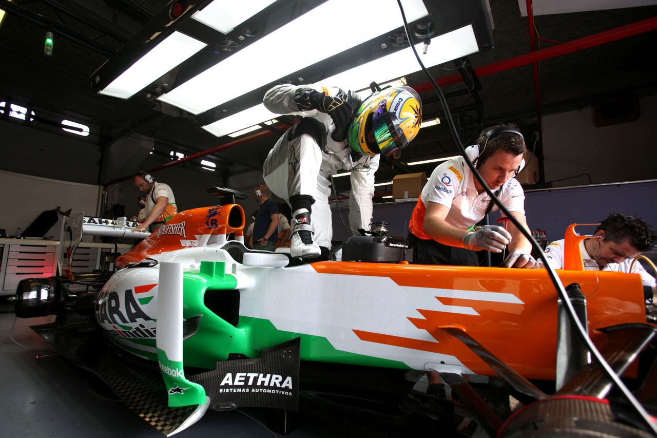 Luiz Razia (BRA), Sahara Force India F1 Team 
11.09.2012. Formula One Young Drivers Test, Day 1, Magny-Cours, France.
