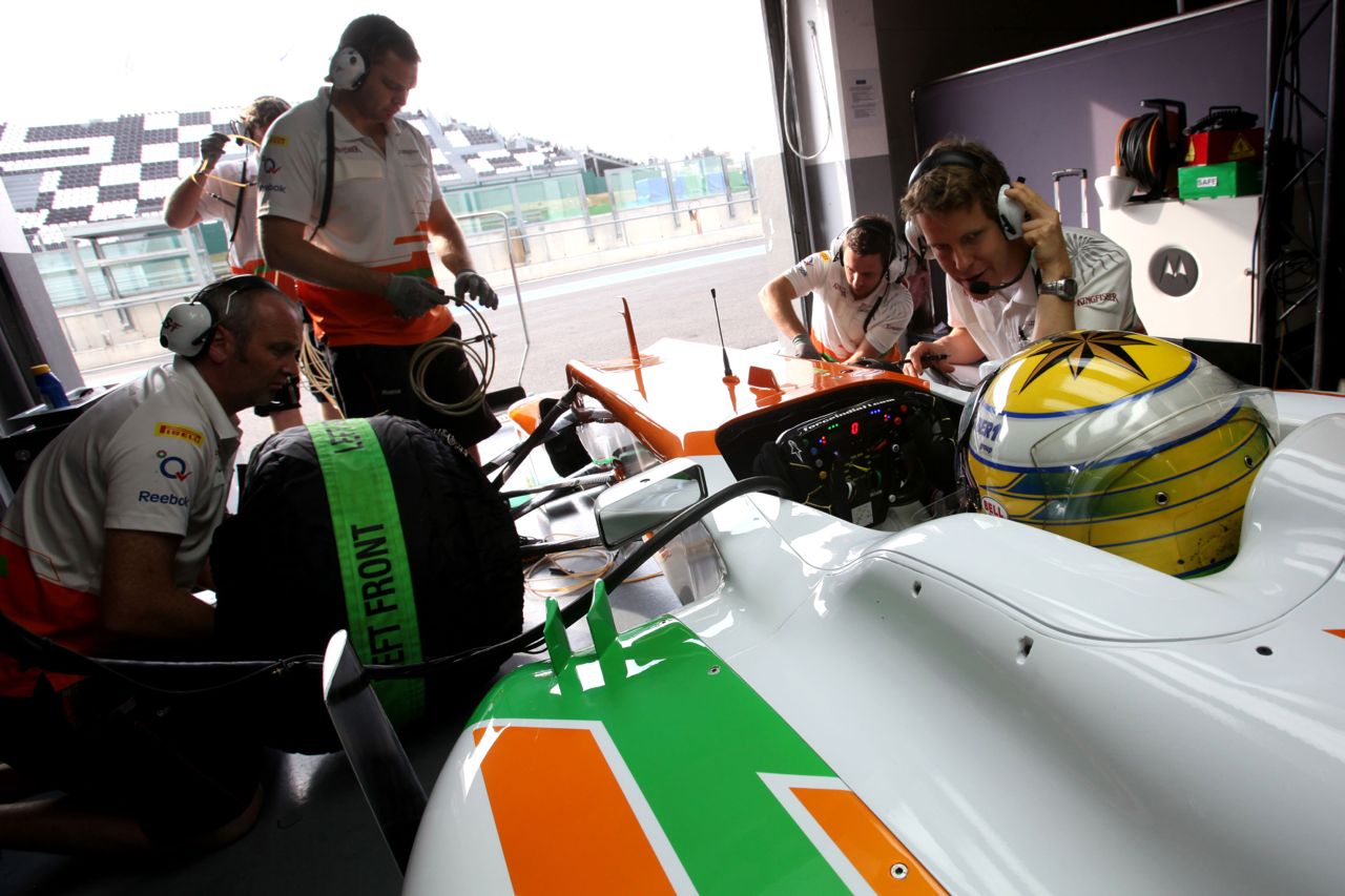 Luiz Razia (BRA), Sahara Force India F1 Team 
11.09.2012. Formula One Young Drivers Test, Day 1, Magny-Cours, France.
