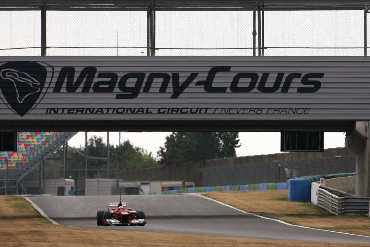 Jules Bianchi (FRA), test driver, Scuderia Ferrari 
11.09.2012. Formula One Young Drivers Test, Day 1, Magny-Cours, France.
