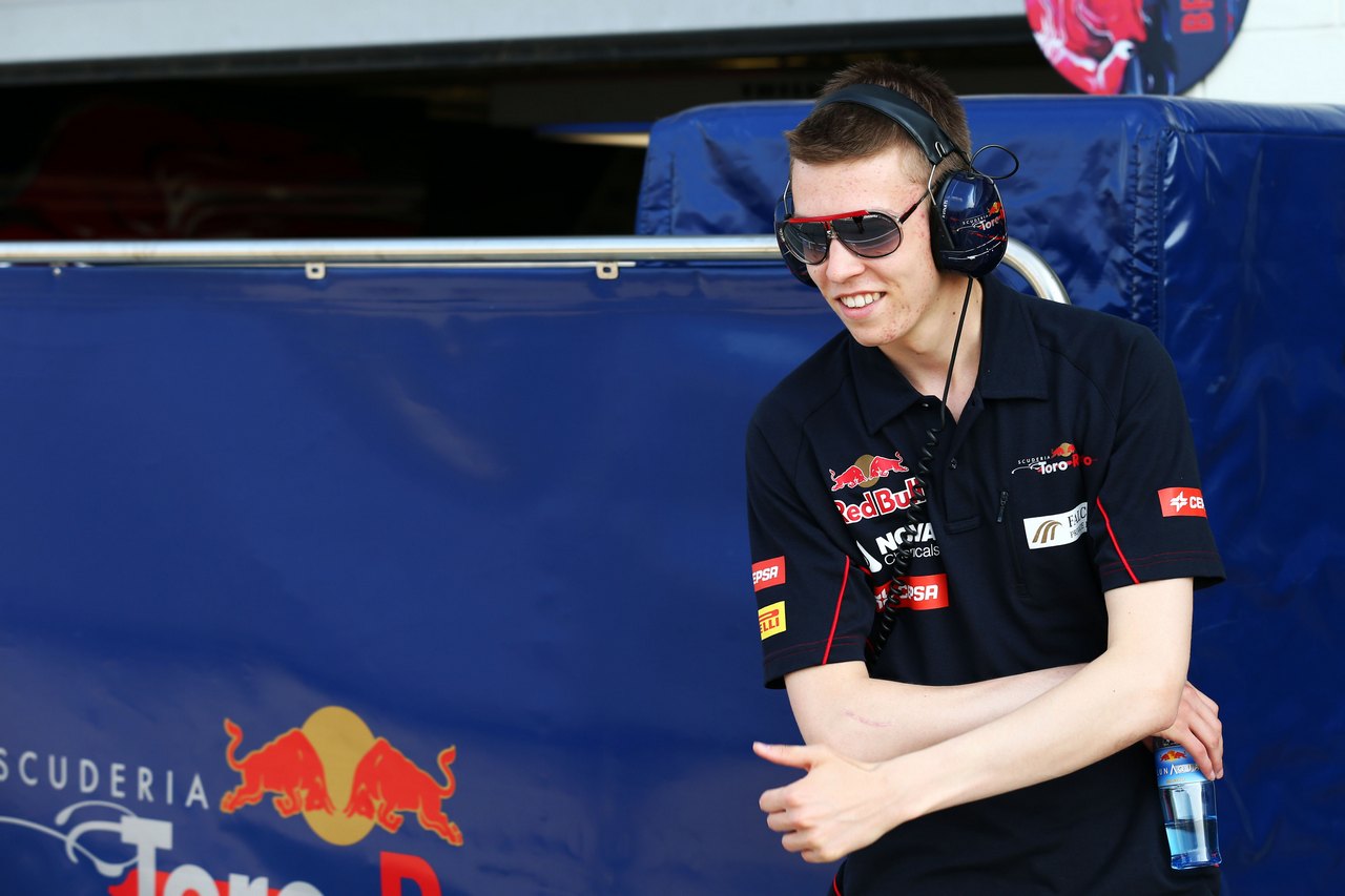 Daniil Kvyat (RUS) Scuderia Toro Rosso Test Driver.
