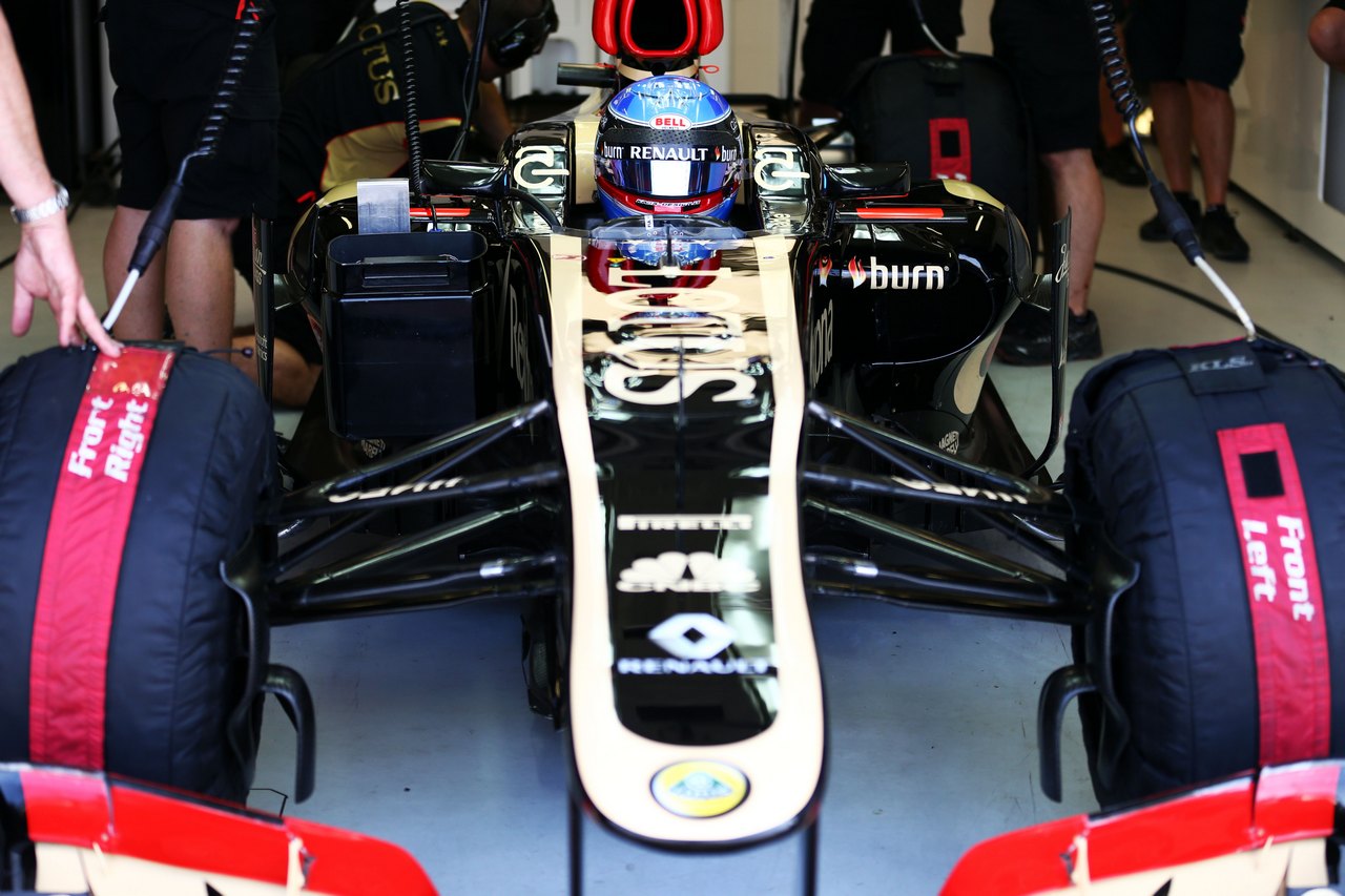 Nicolas Prost (FRA) Lotus F1 E21 Test Driver.
