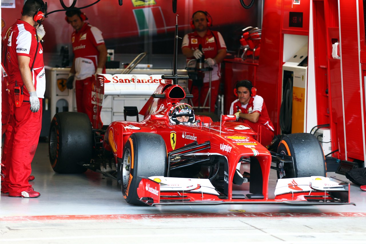 Davide Rigon (ITA) Ferrari F2012 Test Driver.
