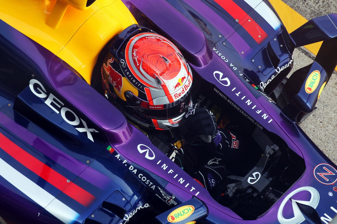 Antonio Felix da Costa (POR) Red Bull Racing RB9 Test Driver.
