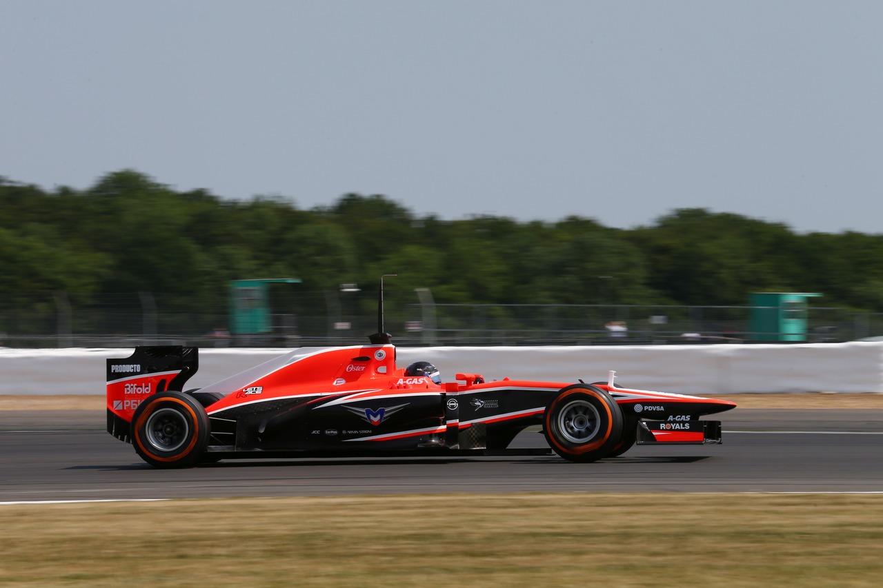 Rodolfo Gonzalez (VEN) Marussia F1 Team MR02 Reserve Driver.
