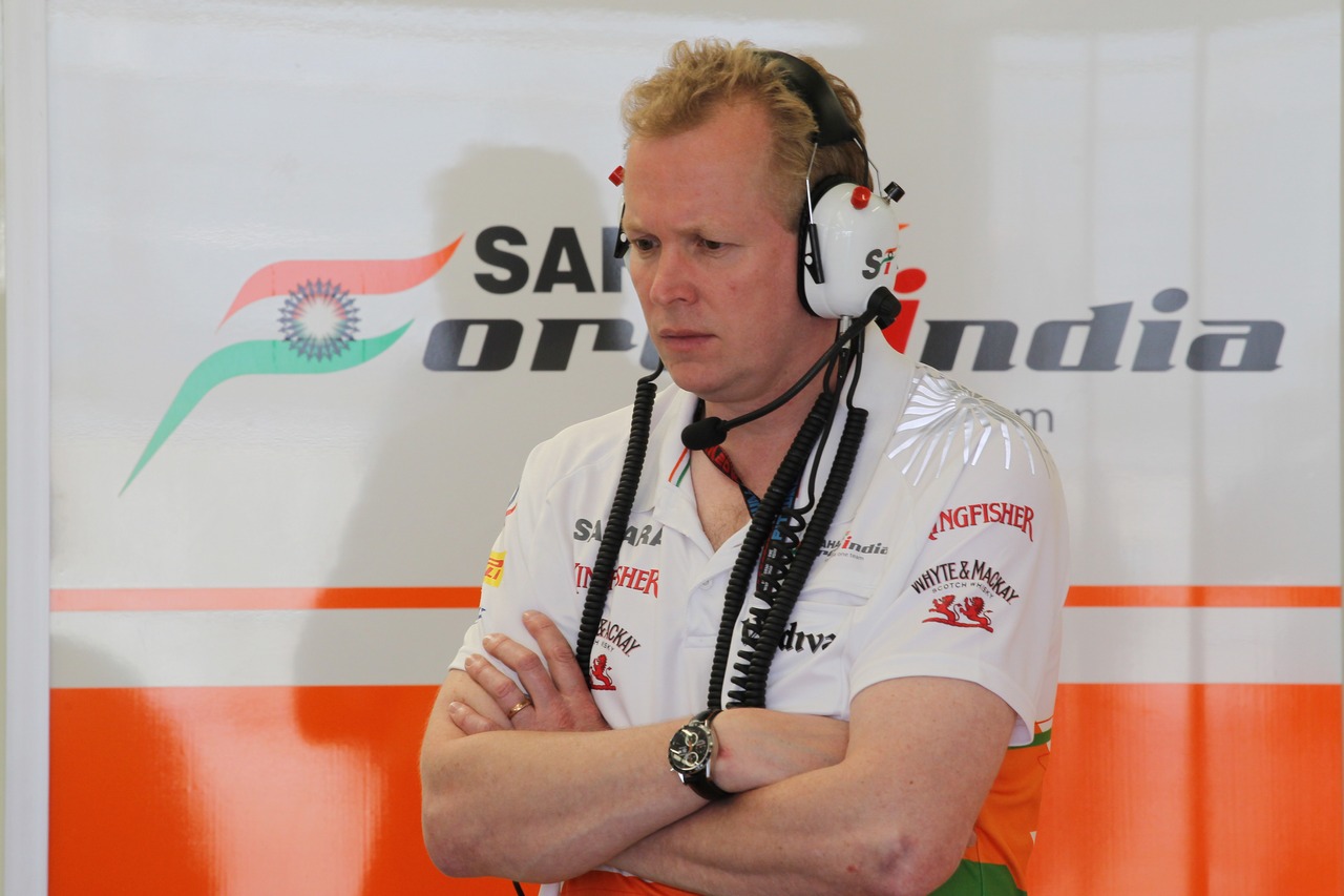 Andrew Green (GBR) Sahara Force India F1 Team Technical Director.
