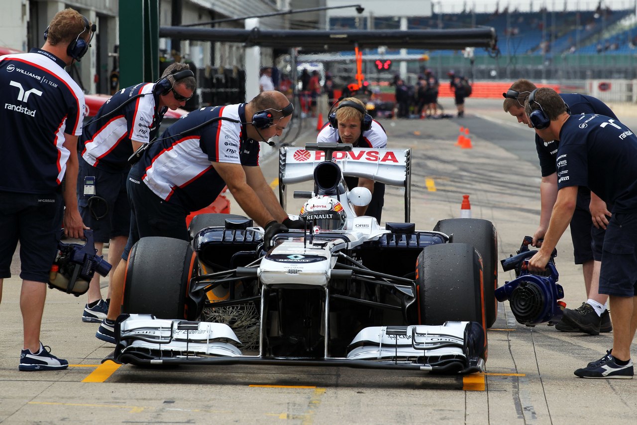Test Giovani Piloti F1 Silverstone 2013
