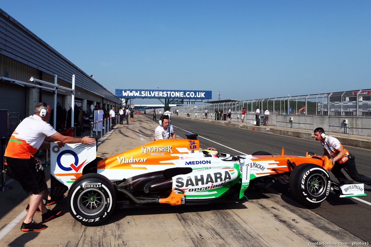 Test Giovani Piloti F1 Silverstone 2013