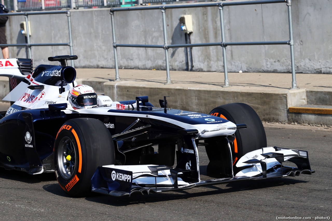 Daniel Juncadella (ESP) Williams FW35 Test Driver.
