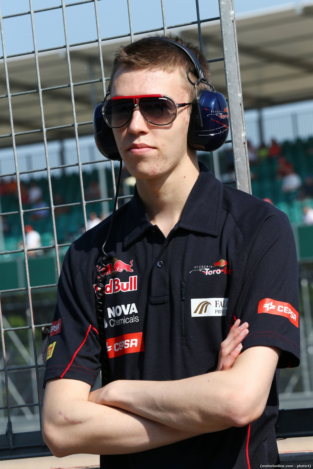 Daniil Kvyat (RUS) Scuderia Toro Rosso Test Driver.
