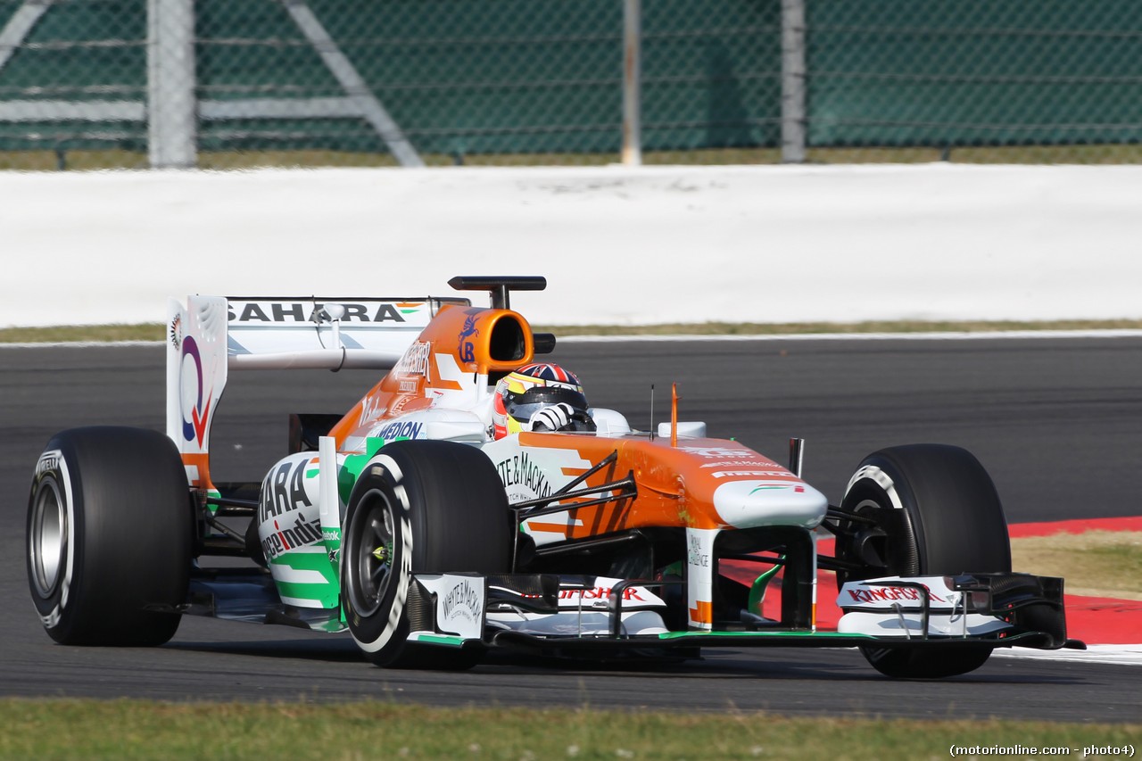 James Calado (GBR) Sahara Force India VJM06 Test Driver.
