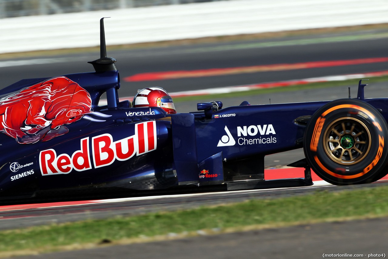 Test Giovani Piloti F1 Silverstone 2013