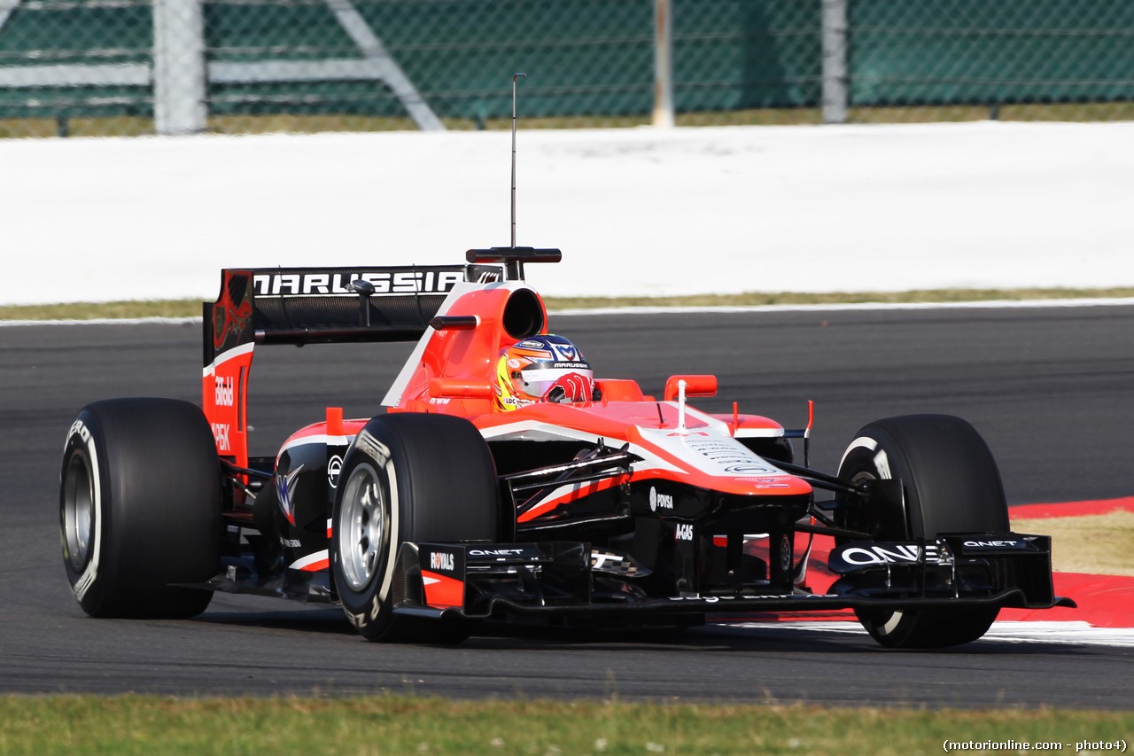 Test Giovani Piloti F1 Silverstone 2013