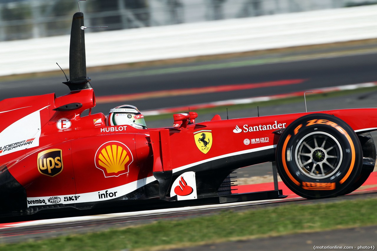 Test Giovani Piloti F1 Silverstone 2013