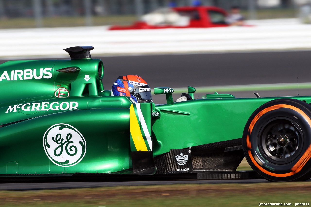 Test Giovani Piloti F1 Silverstone 2013