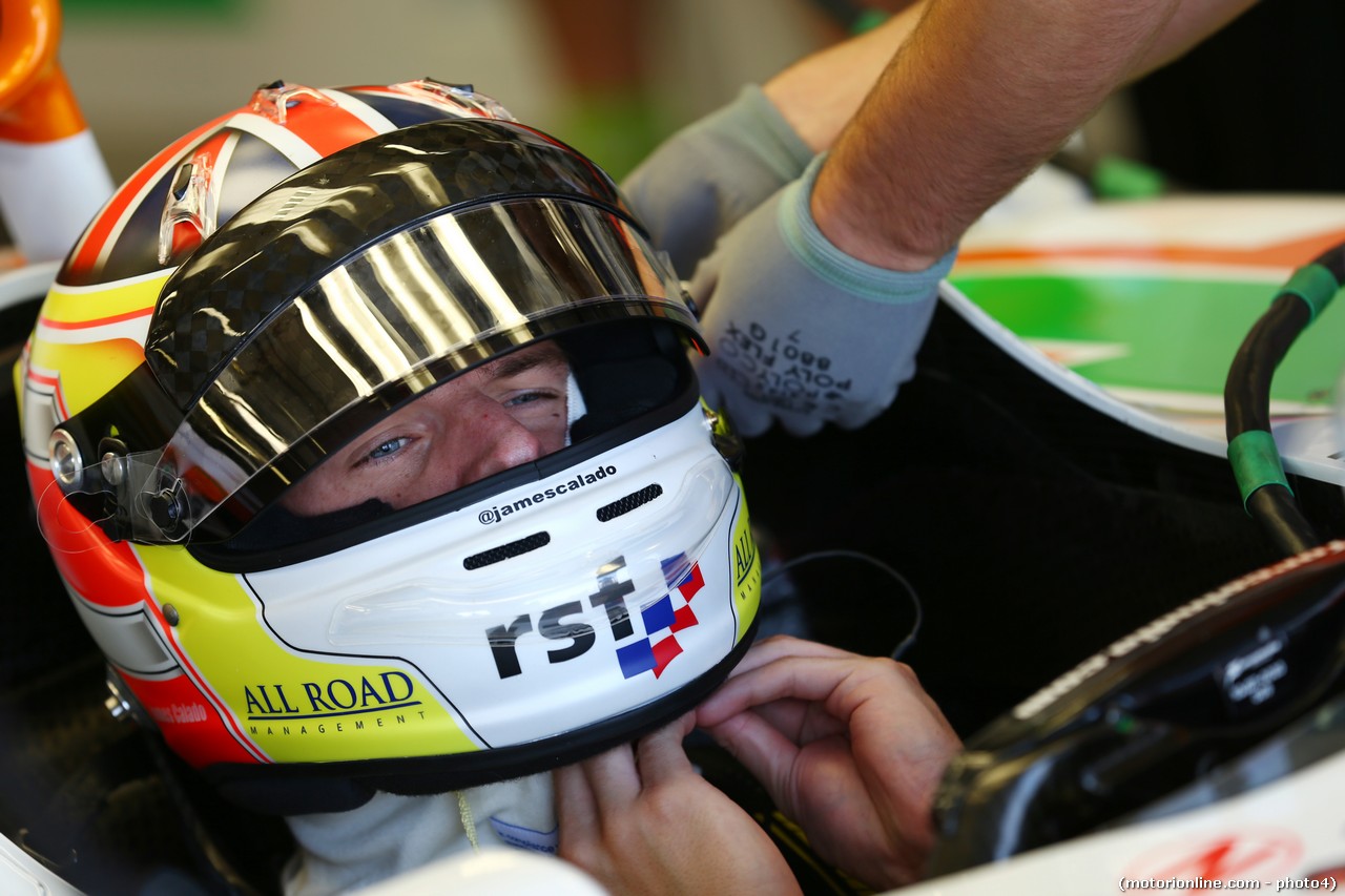 James Calado (GBR) Sahara Force India VJM06 Test Driver.
