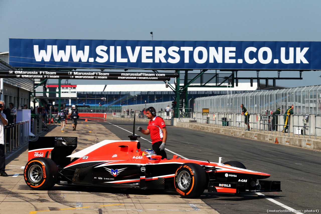 Test Giovani Piloti F1 Silverstone 2013