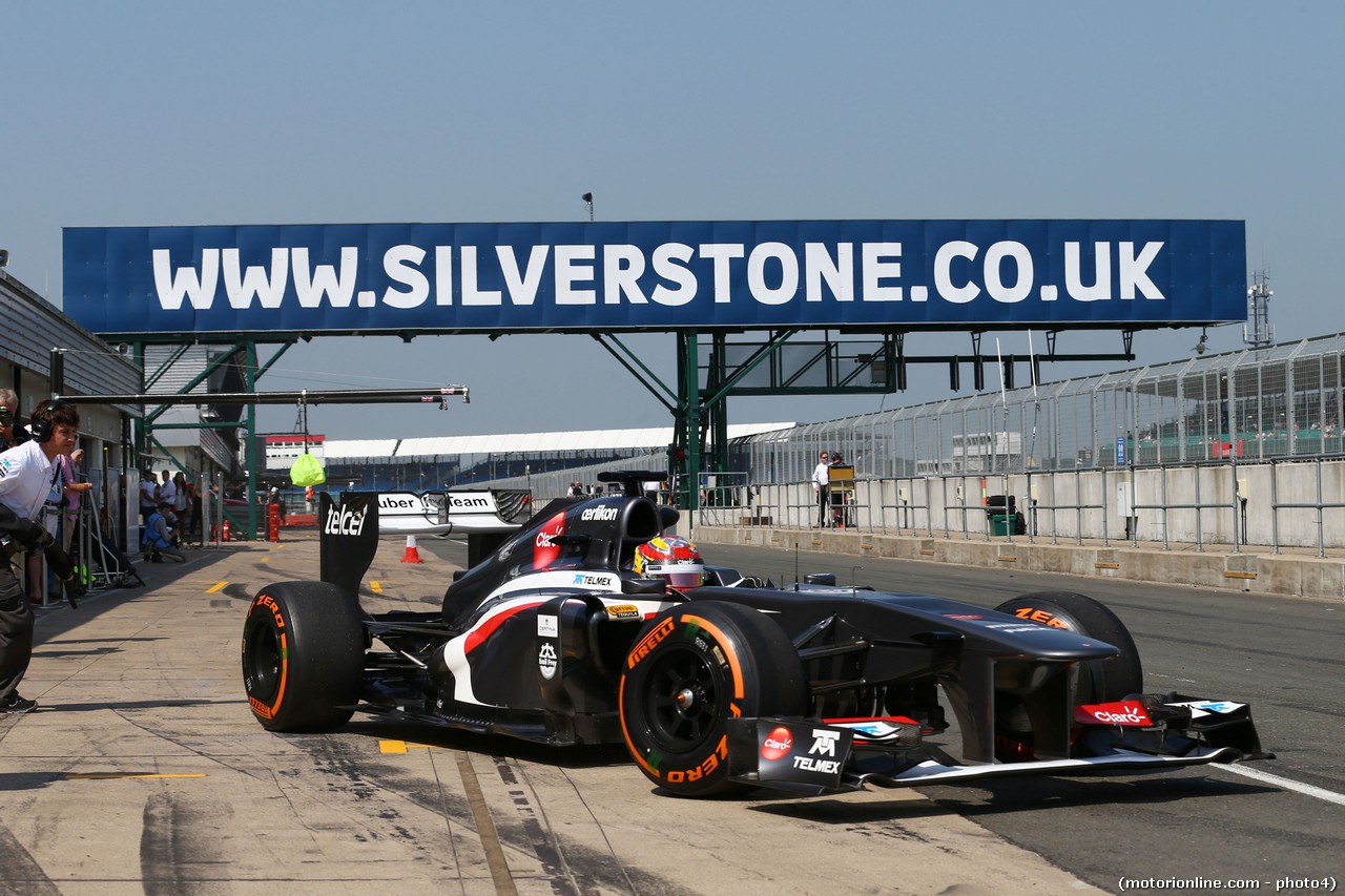 Test Giovani Piloti F1 Silverstone 2013