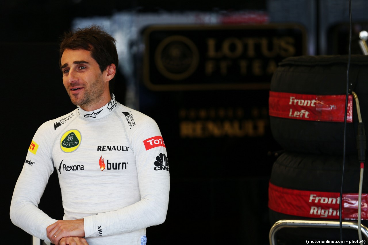 Nicolas Prost (FRA) Lotus F1 Test Driver.
