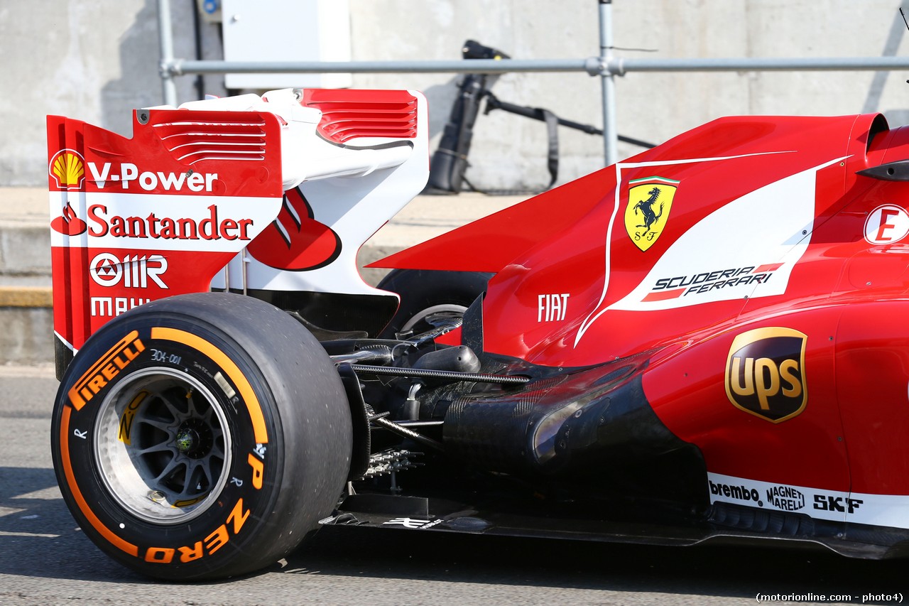 Davide Rigon (ITA) Ferrari F2012 Test Driver rear exhaust detail.
